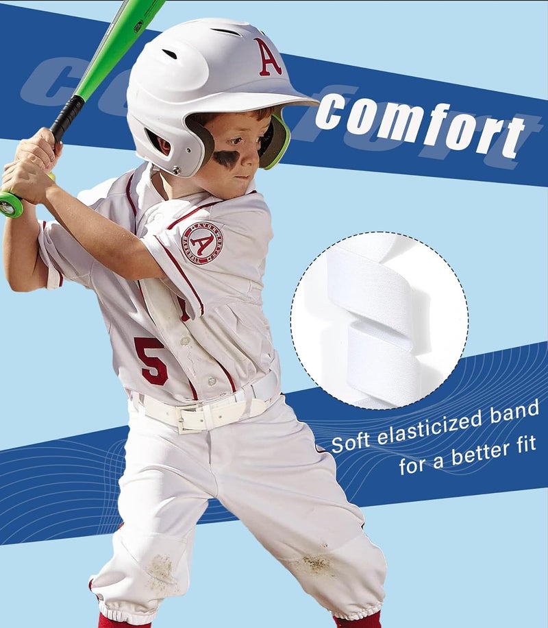 Kajeer Kid Belts for Boy Baseball Belt Softball Adjustable Fastpitch Belt Elastic Metal Buckle Youth Belt for Boys Girls - Image 3